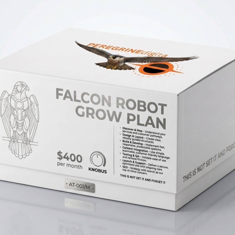 Falcon Grow Plan with SEO and Social posting