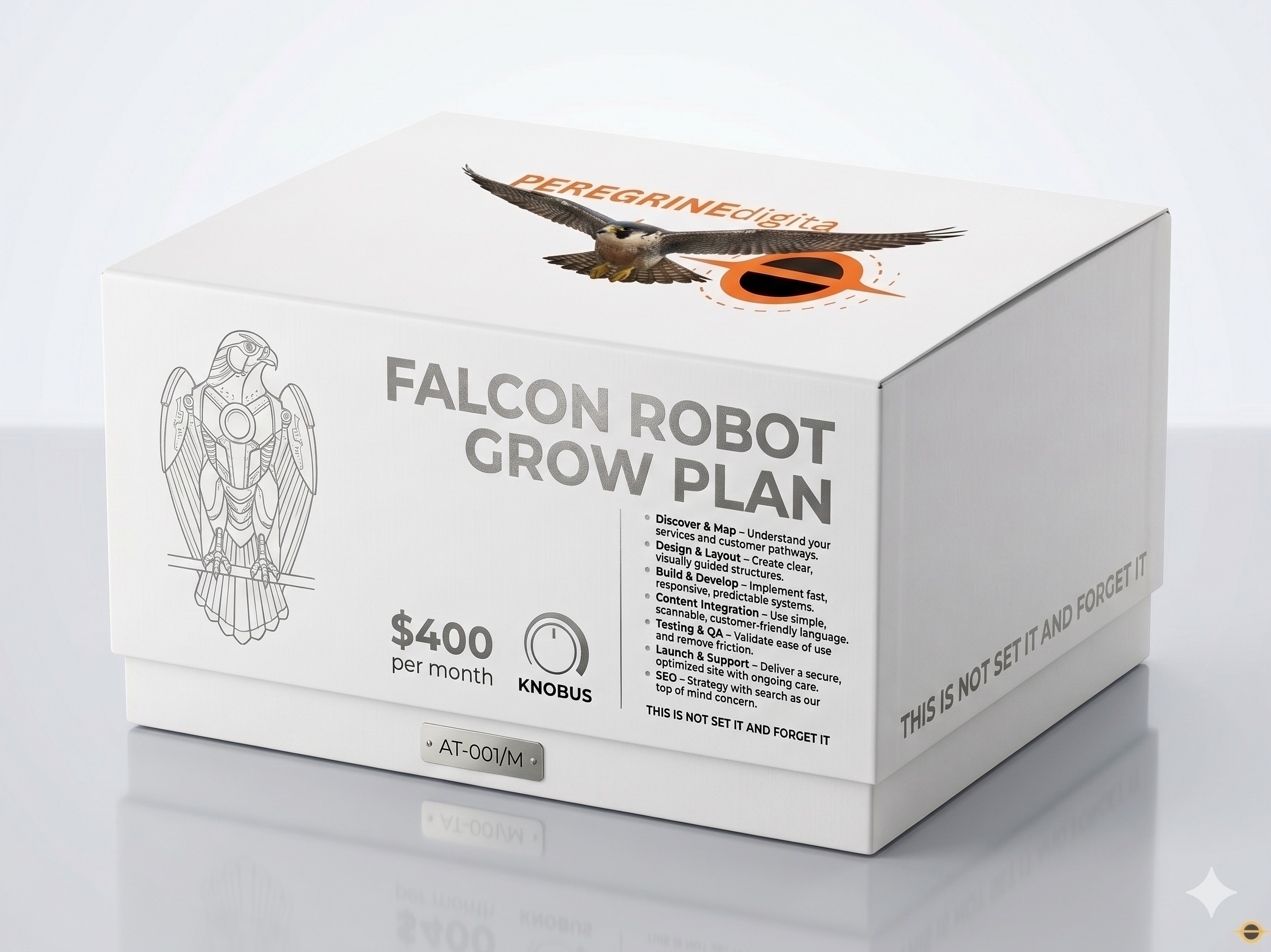 Falcon Grow Plan with SEO and Social posting