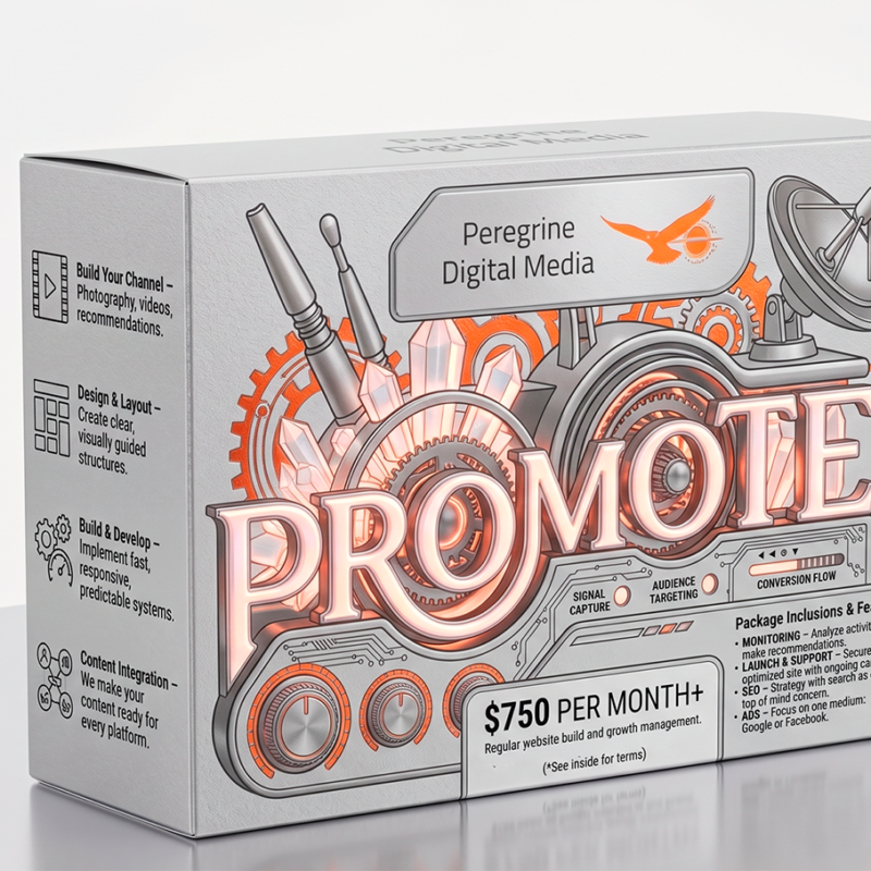 Promote with Peregrine Digital Media