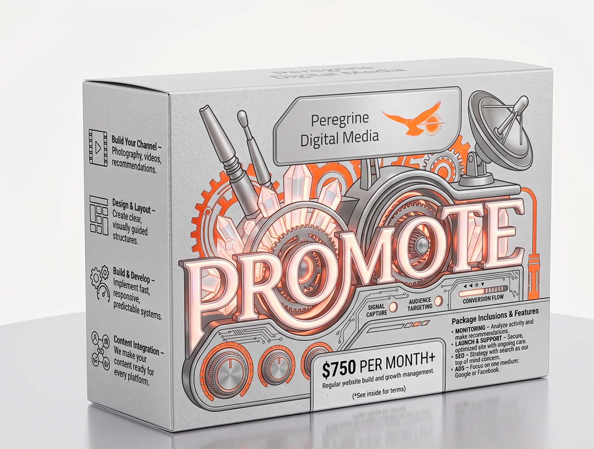 Promote with Peregrine Digital Media